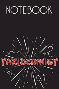 TAXIDERMIST Notebook, Simple Design