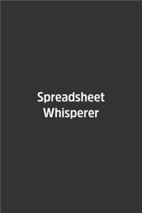 Spreadsheet Whisperer.