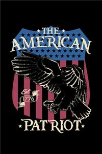 The American Patriot USA Flag Notebook
