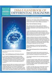 DSM-5 Handbook of Differential Diagnosis (Speedy Study Guides)