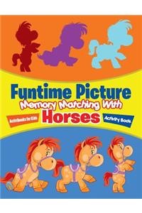 Funtime Picture Memory Matching With Horses Activity Book