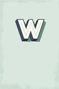 W
