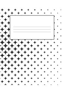 Black and White Composition Notebook