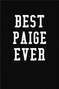 Best Paige Ever