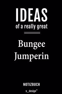 Notizbuch für Bungee Jumper / Bungee Jumperin