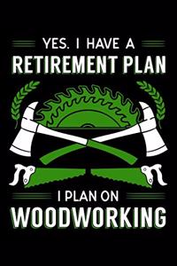 Yes, I Have A Retirement Plan I Plan On Woodworking