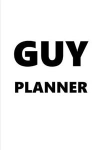 2020 Weekly Planner For Men Guy Planner Black Font White Design 134 Pages