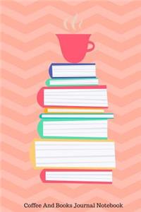 Coffee And Books Journal Notebook