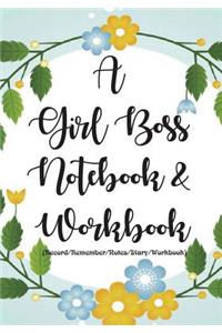 A Girl Boss Notebook & Workbook