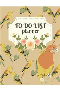 To do list planner