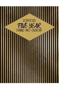 2019-2023 Five Year Planner And Calendar