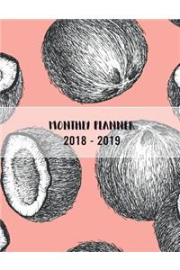 2018 2019 monthly planner