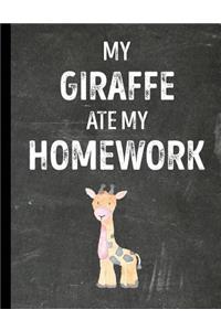 My Giraffe Ate My Homework