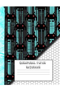 Hexagonal paper notebook