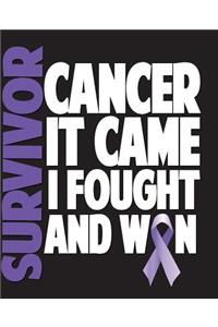 Survivor Cancer It Came I Fought And Won