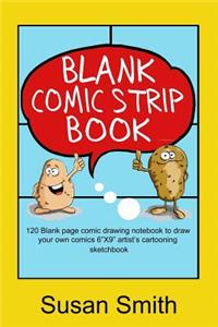 Blank Comic Strip Book