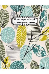 Graph Paper Notebook Composition