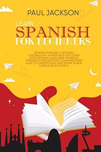 Learn Spanish For Beginner's