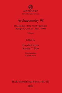 Archaeometry 98, Volume I