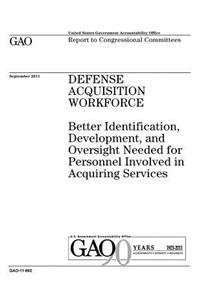 Defense acquisition workforce