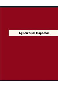 Agricultural Inspector Log