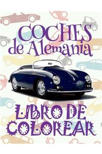 ? Coches de Alemania ? Libro de Colorear Carros Colorear Niños 4 Años ? Libro de Colorear Infantil