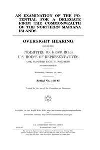An Examination of the Potential for a Delegate from the Commonwealth of the Northern Mariana Islands