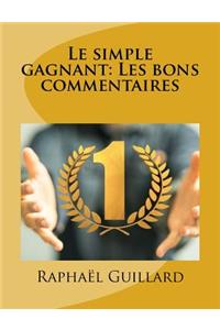 simple gagnant