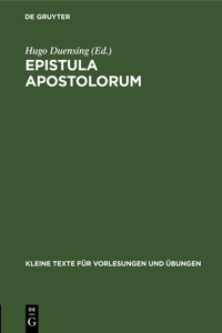 Epistula Apostolorum