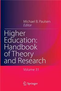 Higher Education: Handbook of Theory and Research