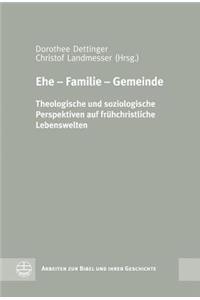 Ehe - Familie - Gemeinde