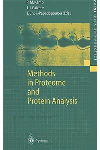 Methods in Proteome and Protein Analysis