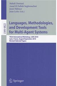 Languages, Methodologies, and Development Tools for Multi-Agent Systems