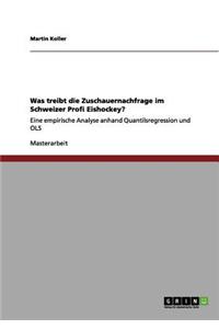 Was treibt die Zuschauernachfrage im Schweizer Profi Eishockey?
