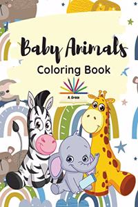 Baby Animals Coloring Book