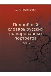 Подробный словарь русских гравированны