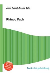 Rhinog Fach