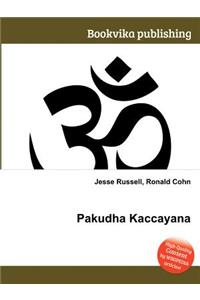Pakudha Kaccayana