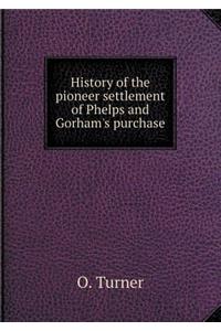 History of the pioneer settlement of Phelps and Gorham's purchase