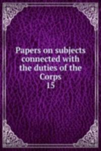 Papers on subjects connected