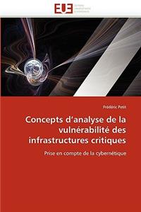 Concepts D'Analyse de La Vulnerabilite Des Infrastructures Critiques