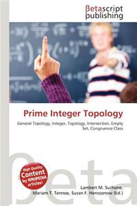 Prime Integer Topology