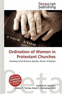 Ordination of Women in Protestant Churches