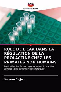 Rôle de l'Eaa Dans La Régulation de la Prolactine Chez Les Primates Non Humains