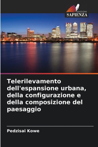 Telerilevamento dell'espansione urbana, della configurazione e della composizione del paesaggio