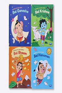 Navneet Colouring My Divine Buddies series- Bal Ganesha, Bal Krishna, Bal Hanuman and Bal Bheem series.