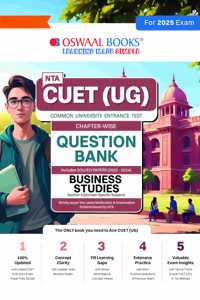 Oswaal NTA CUET (UG) Chapterwise Question Bank Business Studies (Hardcover Book (For 2025 Exam)