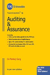 Auditing & Assurance-(CA-Intermediate)(For May 2018 Exams-New Syllabus)