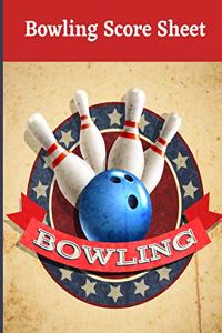 Bowling Score Sheet