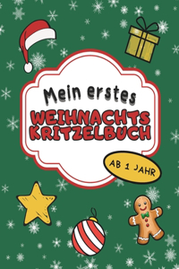 Mein erstes Weihnachtskritzelbuch